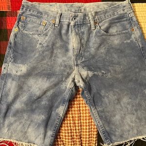 Levi’s 511 ‘Tie Dye’ shorts 32